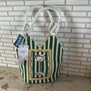 Made in India beaded martini bag